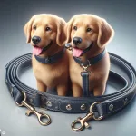 רצועה כפולה לשני כלבים - תמונת המחשה
